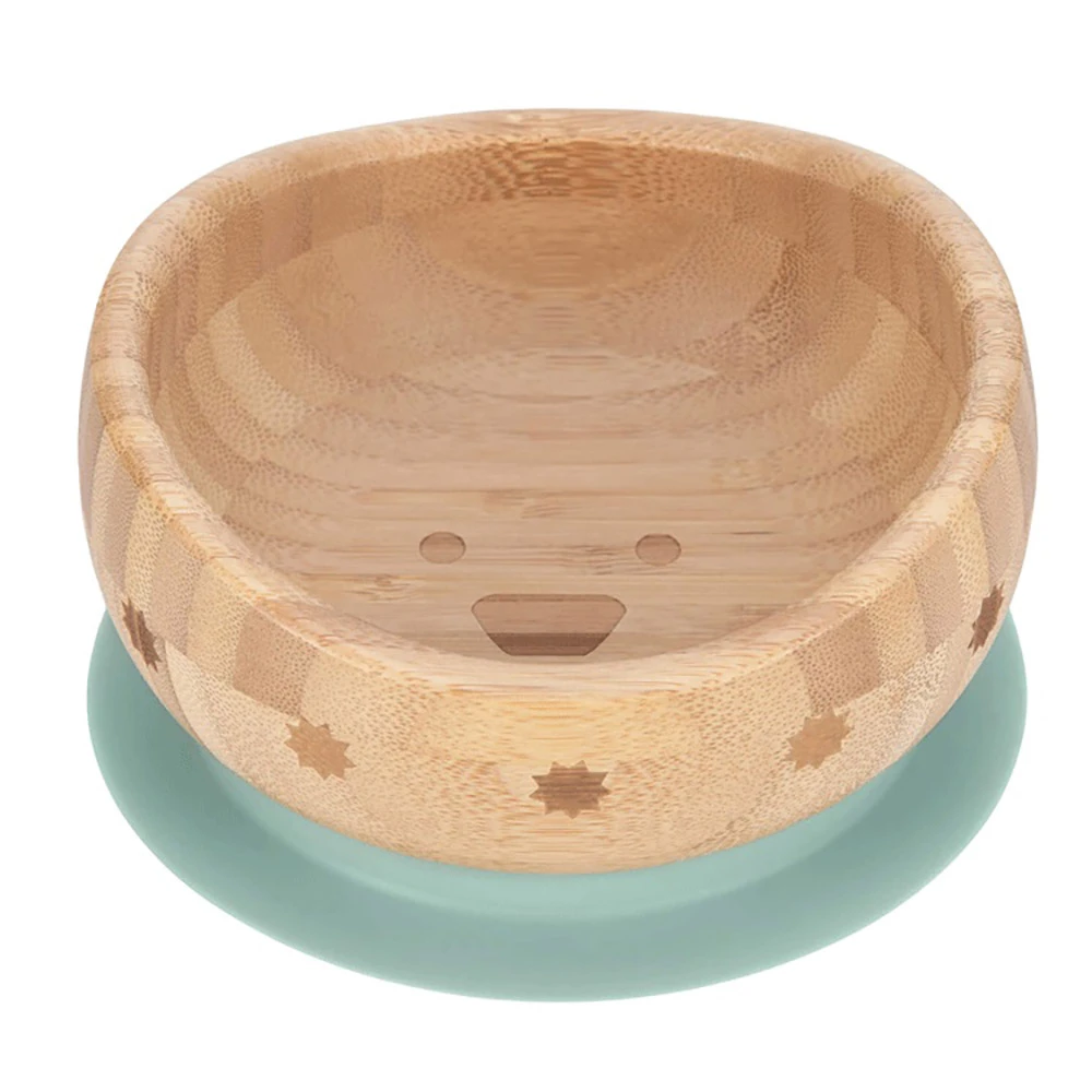 Bol Ventousé En Bambou Chien LASSIG 3 Bol Ventousé En Bambou Chien LASSIG