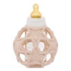 Biberon En Verre 2 En 1 Star Ball 120ml Peach - ATTENTION Manque Packaging HEVEA 1 Biberon En Verre 2 En 1 Star Ball 120ml Peach - ATTENTION Manque Packaging HEVEA -Bébés Produits Magasin 2in1Bottle PEACH 1