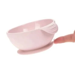 Bol Ventousé En Silicone Rose LASSIG -Bébés Produits Magasin 3ibav0j5