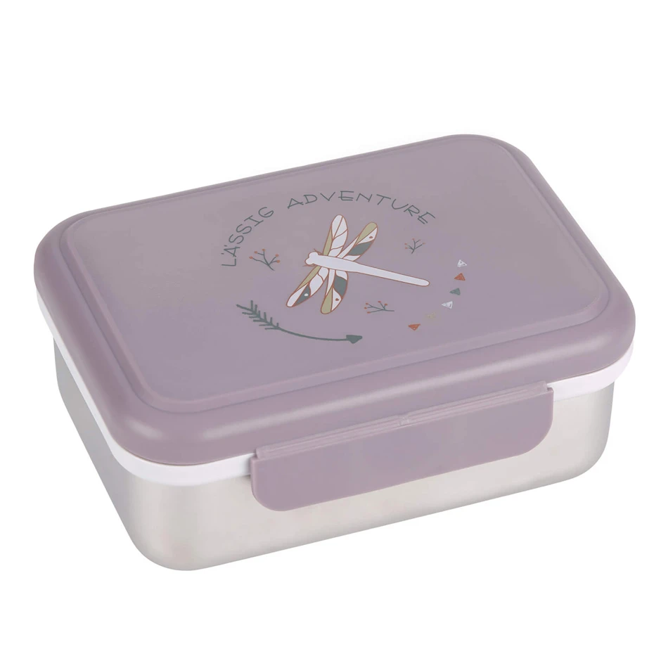 Boîte à Goûter En Inox Libelulle LASSIG 3 Boîte à Goûter En Inox Libelulle LASSIG
