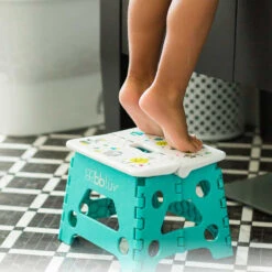 Marche-pied Pliable Vert BBLUV 8 Marche-pied Pliable Vert BBLUV -Bébés Produits Magasin 628451387176 2 1