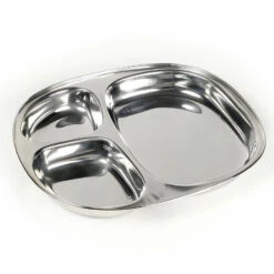 Plateau Repas Inox 3 Parties Bébé JOLI MONDE 7 Plateau Repas Inox 3 Parties Bébé JOLI MONDE -Bébés Produits Magasin BBINOX JM01 013S2