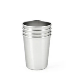 Set De 4 P'tites Timbales En Inox 180 Ml JOLI MONDE