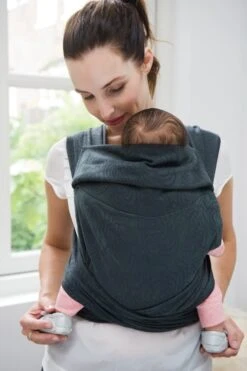 BB Taï Jacquard MOONSHADOW Porte Bébé Chinois BABYLONIA -Bébés Produits Magasin BDDTAI992moonshadow