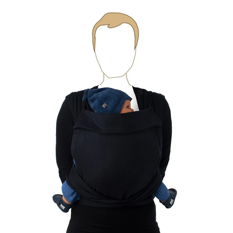 BB Taï BLACK BEANS Porte Bébé Chinois BABYLONIA 5 BB Taï BLACK BEANS Porte Bébé Chinois BABYLONIA – Image 3