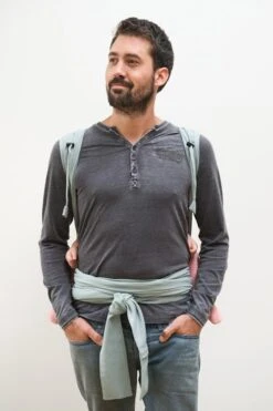 BB Taï GREY VIOLET Porte Bébé Chinois BABYLONIA -Bébés Produits Magasin BDDTAI moodLR 23