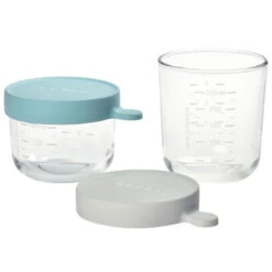 Coffret 2 Portions En Verre 150 Ml + 250 Ml Light Blue BEABA