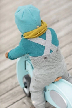 Salopette En Pure Laine Mérinos Gris DISANA 8 Salopette En Pure Laine Mérinos Gris DISANA -Bébés Produits Magasin DISANA 33111210S2
