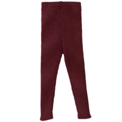 Legging En Pure Laine Mérinos Cassis DISANA