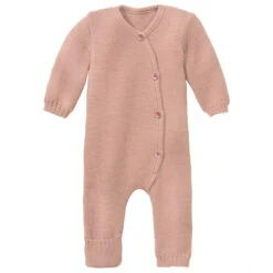 Combinaison En Pure Laine Mérinos Rose DISANA