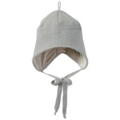 Bonnet En Laine Bouillie Gris DISANA