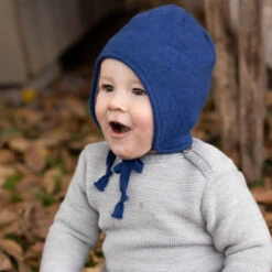 Bonnet En Laine Bouillie Marine DISANA -Bébés Produits Magasin DISANA 36212942023S1