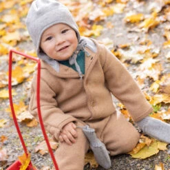 Moufles En Laine Bouillie Gris DISANA 11 Moufles En Laine Bouillie Gris DISANA -Bébés Produits Magasin DISANA 3821121S3 1