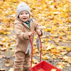 Bonnet En Laine Bouillie Gris DISANA 13 Bonnet En Laine Bouillie Gris DISANA -Bébés Produits Magasin DISANA 3821121S4
