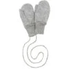 Moufles En Laine Bouillie Gris DISANA -Bébés Produits Magasin DISANA 3821121V1