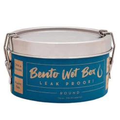 Lunch Box Inox Wet Ronde - ATTENTION Un Ressort Est Mal Serré ECOLUNCHBOX