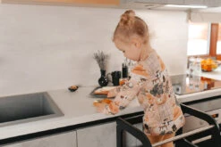 Tour D'observation Montessori Transformable Step'N'Sit - Black Silver ETTE TETE -Bébés Produits Magasin ETTETETETBLSS8