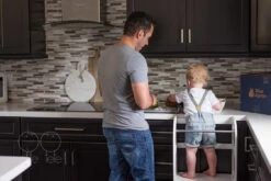 Tour D'observation Montessori Transformable Step'N'Sit - White Silver ETTE TETE -Bébés Produits Magasin ETTETETETWhSsite9