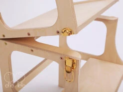 Tour Dobservation Montessori Transformable Step'N'Sit - Wood Gold ETTE TETE -Bébés Produits Magasin ETTETETETWoGV3