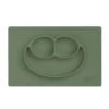Assiette Antidérapante HAPPY Mat OLIVE EZPZ
