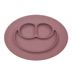 Assiette Antidérapante MINI Mat MAUVE EZPZ
