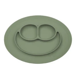 Assiette Antidérapante MINI Mat OLIVE EZPZ