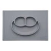 Assiette Antidérapante HAPPY Mat GRIS EZPZ 2 Assiette Antidérapante HAPPY Mat GRIS EZPZ -Bébés Produits Magasin EZPZ HAPPY gris 21