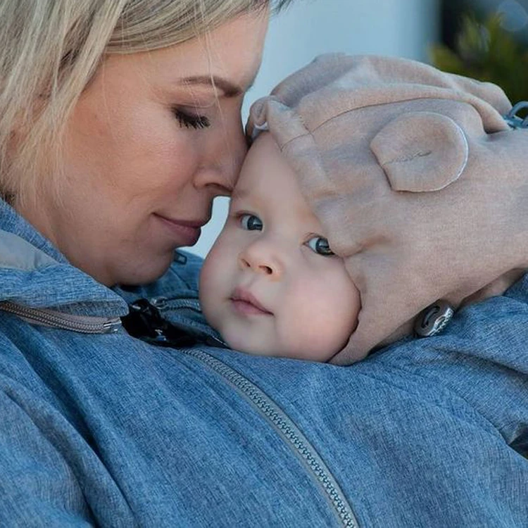 Cagoule Ajustable En Coton 0 à 4 Ans - Latte FUN2BEMUM 4 Cagoule Ajustable En Coton 0 à 4 Ans - Latte FUN2BEMUM – Image 2