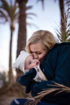 Veste De Grossesse Et De Portage En Polaire Luna - Petrol FUN2BEMUM -Bébés Produits Magasin F2BM NP01LUNAPETROLS4