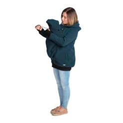 Veste De Grossesse Et De Portage En Polaire Luna - Petrol FUN2BEMUM -Bébés Produits Magasin F2BM NP01LUNAPETROLS7