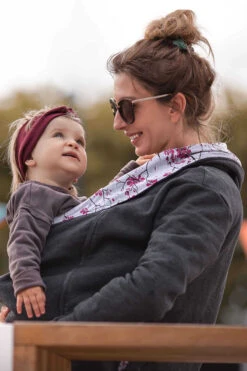 Manteau De Grossesse Et De Portage Kaya - Graphite FUN2BEMUM -Bébés Produits Magasin F2BM NP21KAYAGRAPHITES3