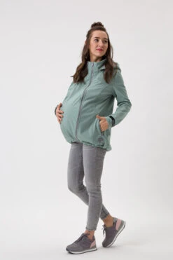 Veste Softshell De Grossesse Et De Portage Enigma - Mint FUN2BEMUM 10 Veste Softshell De Grossesse Et De Portage Enigma - Mint FUN2BEMUM -Bébés Produits Magasin F2BM NP42ENIGMAMINTS1