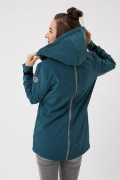 Veste Softshell De Grossesse Et De Portage Enigma - Petrol FUN2BEMUM -Bébés Produits Magasin F2BM NP42ENIGMAPETROLS4
