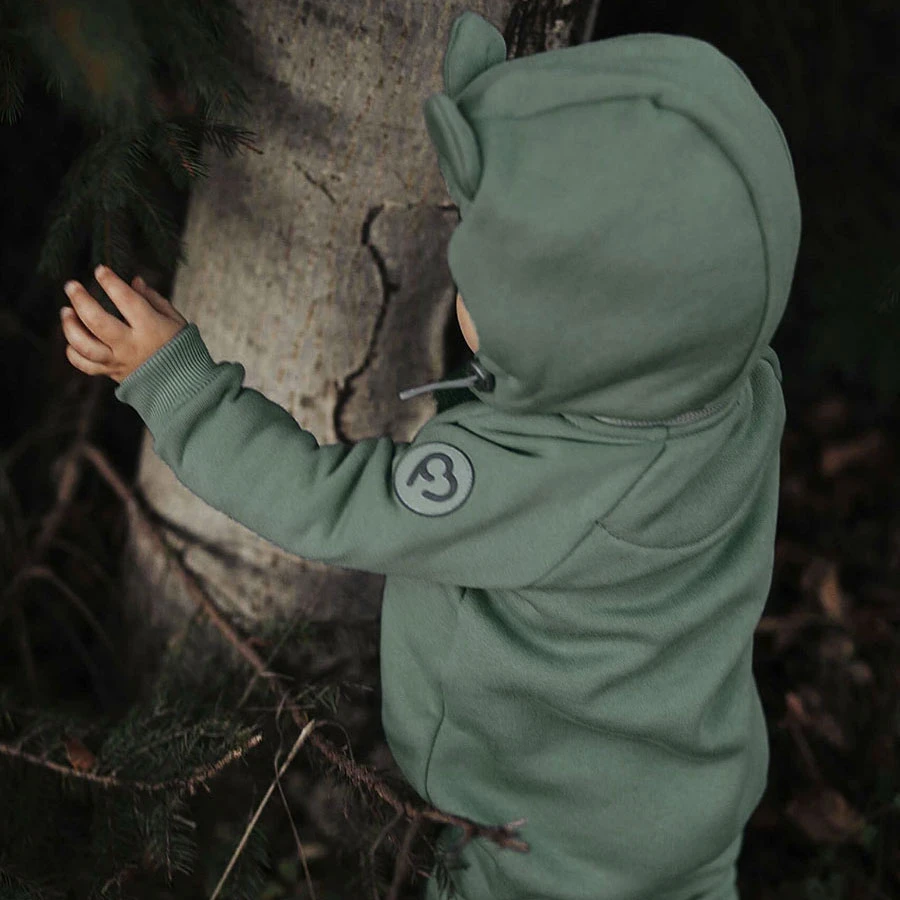 Combinaison En Coton - Olive FUN2BEMUM 3 Combinaison En Coton - Olive FUN2BEMUM