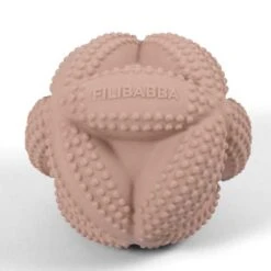 Balle Sensorielle Isa En Caoutchouc Naturel Blush FILIBABBA