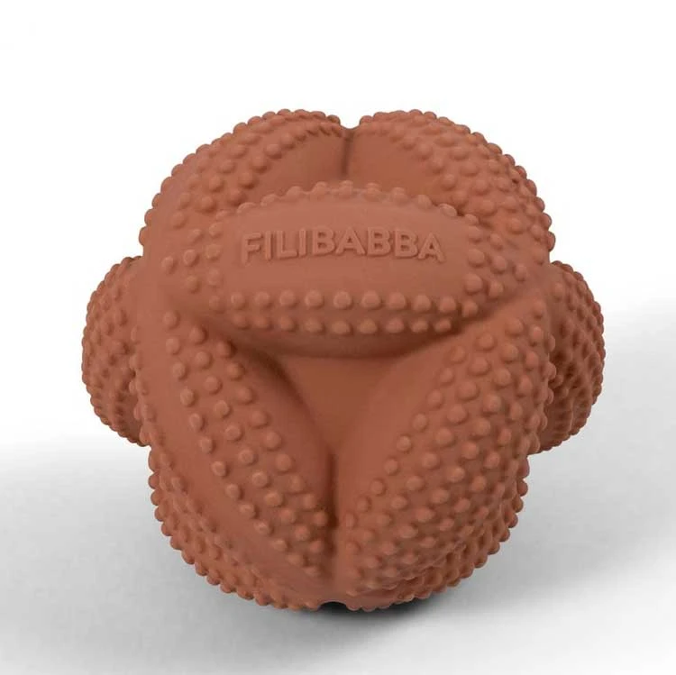 Balle Sensorielle Isa En Caoutchouc Naturel Melon FILIBABBA 3 Balle Sensorielle Isa En Caoutchouc Naturel Melon FILIBABBA