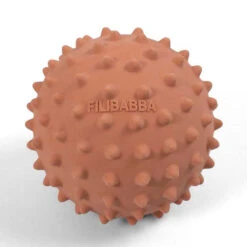 Balle Sensorielle Nor En Caoutchouc Naturel Melon FILIBABBA