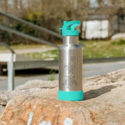 Gourde En Inox Isotherme 500 Ml Funky Tortues GASPAJOE -Bébés Produits Magasin GASPAJOE F50S3