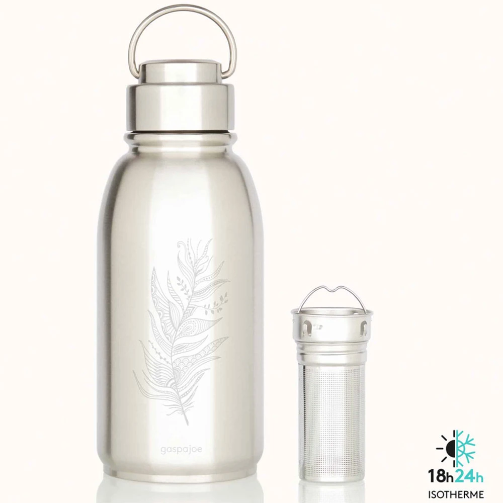 Gourde En Inox Isotherme 700 Ml Friendly Plume GASPAJOE 3 Gourde En Inox Isotherme 700 Ml Friendly Plume GASPAJOE