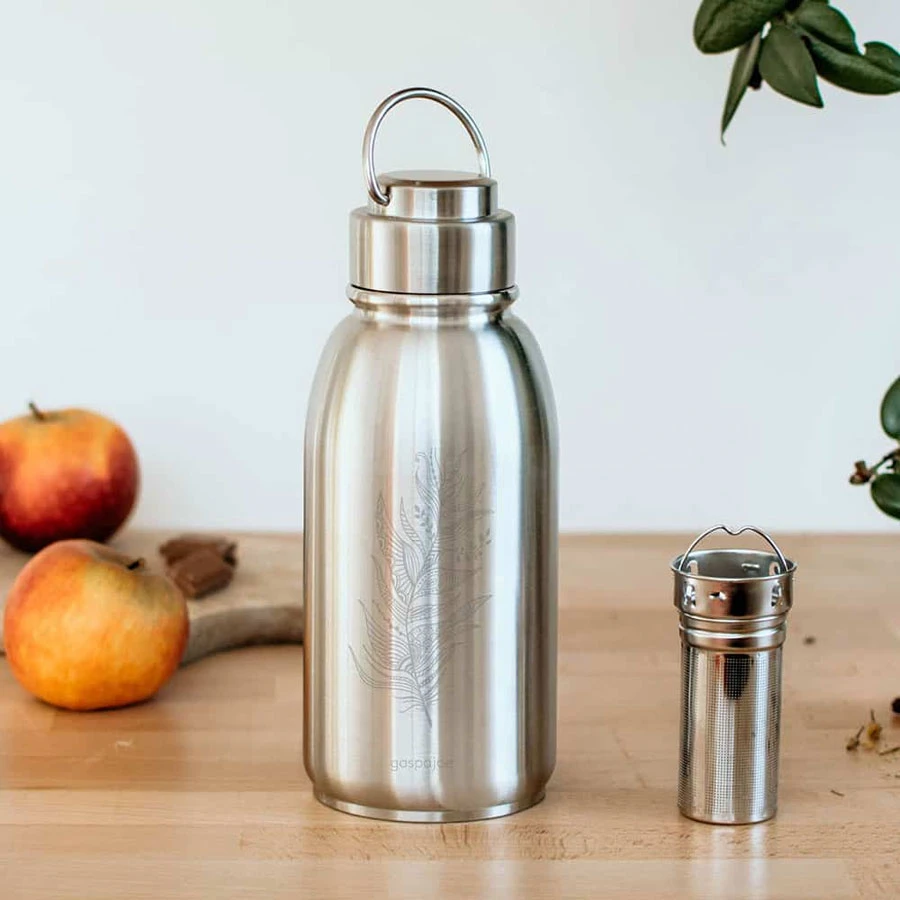 Gourde En Inox Isotherme 700 Ml Friendly Plume GASPAJOE 5 Gourde En Inox Isotherme 700 Ml Friendly Plume GASPAJOE – Image 3