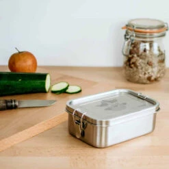 Lunch Box Inox Yummy 800 Ml Renards GASPAJOE -Bébés Produits Magasin GASPAJOE YM7S5