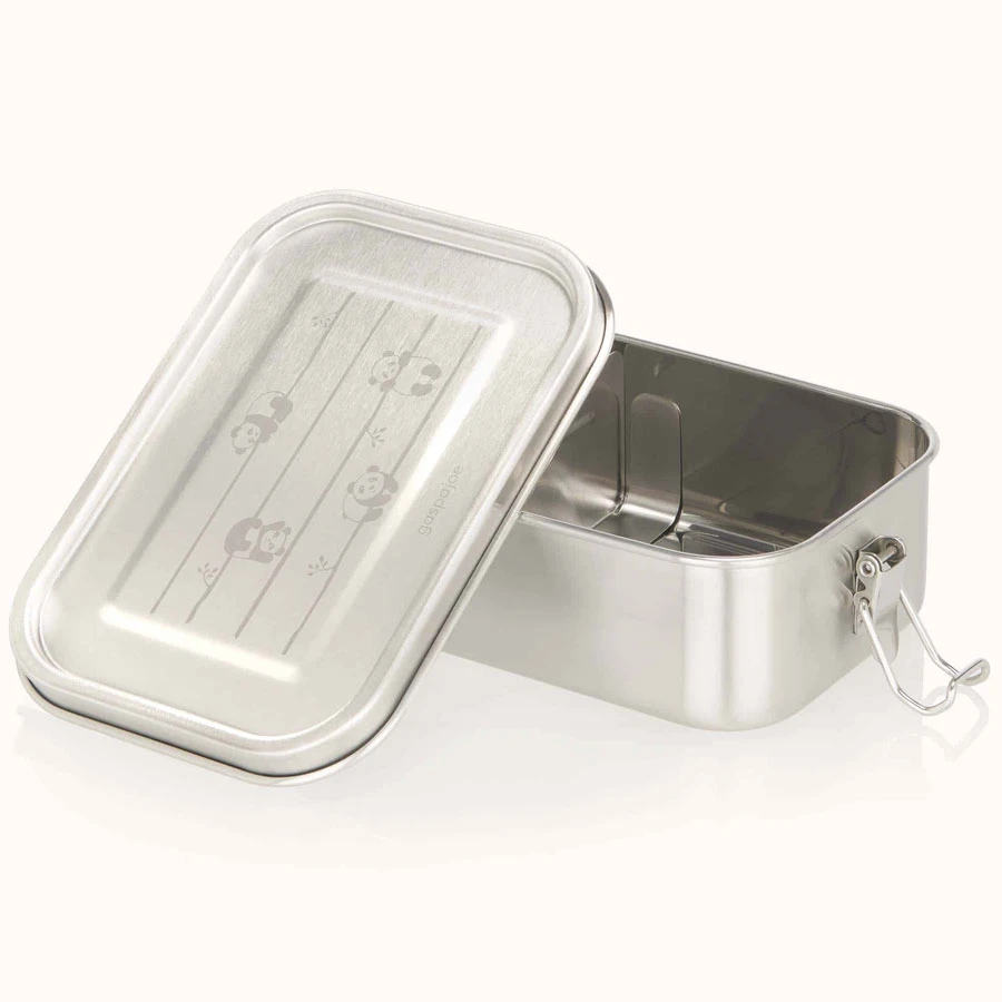Lunch Box Inox Yummy 800 Ml Pandas GASPAJOE 3 Lunch Box Inox Yummy 800 Ml Pandas GASPAJOE