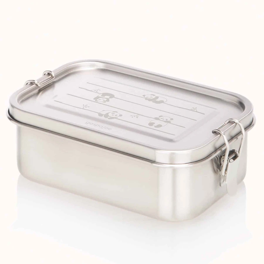 Lunch Box Inox Yummy 800 Ml Pandas GASPAJOE 4 Lunch Box Inox Yummy 800 Ml Pandas GASPAJOE – Image 2