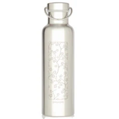 Gourde En Inox Isotherme 750 Ml Groovy Fleurs De Cerisier GASPAJOE