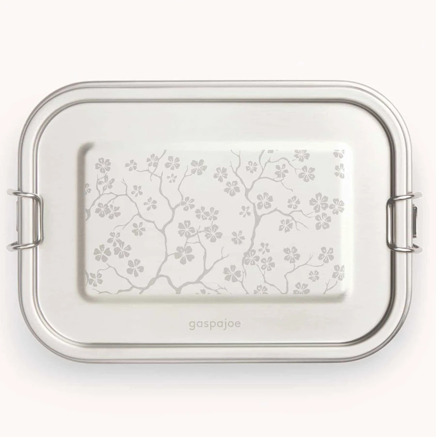 Lunch Box Inox Yummy 800 Ml Cerisier GASPAJOE 8 Lunch Box Inox Yummy 800 Ml Cerisier GASPAJOE – Image 6