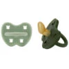 Lot De 2 Tétines Physiologiques Moss Green Et Deep Forest 3-36 Mois HEVEA -Bébés Produits Magasin HEVEA 250451 V1