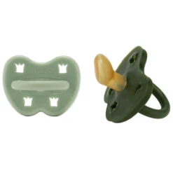 Lot De 2 Tétines Physiologiques Moss Green Et Deep Forest 3-36 Mois HEVEA