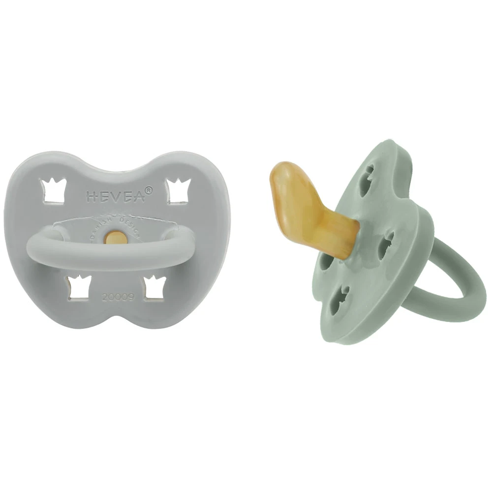 Lot De 2 Tétines Physiologiques Gorgeous Grey Et Sage 3-36 Mois HEVEA 3 Lot De 2 Tétines Physiologiques Gorgeous Grey Et Sage 3-36 Mois HEVEA