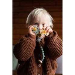 Attache Tétine En Caoutchouc 100% Naturel Sandy Nude HEVEA 8 Attache Tétine En Caoutchouc 100% Naturel Sandy Nude HEVEA -Bébés Produits Magasin HEVEA 5710087435118 S1