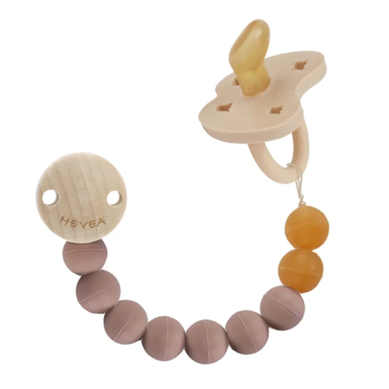 Attache Tétine En Caoutchouc 100% Naturel Sandy Nude HEVEA 6 Attache Tétine En Caoutchouc 100% Naturel Sandy Nude HEVEA – Image 4